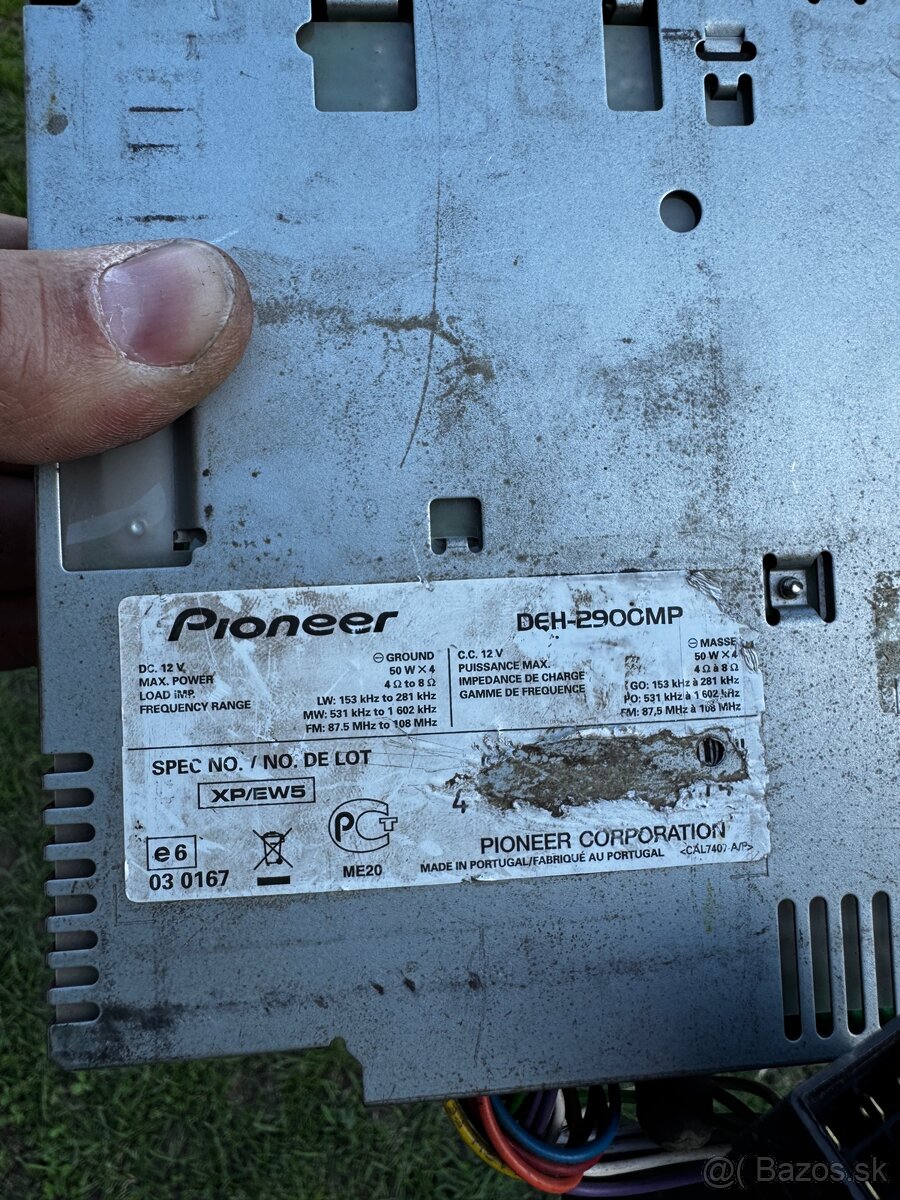Autorádio Pioneer DEH2900MP - 2
