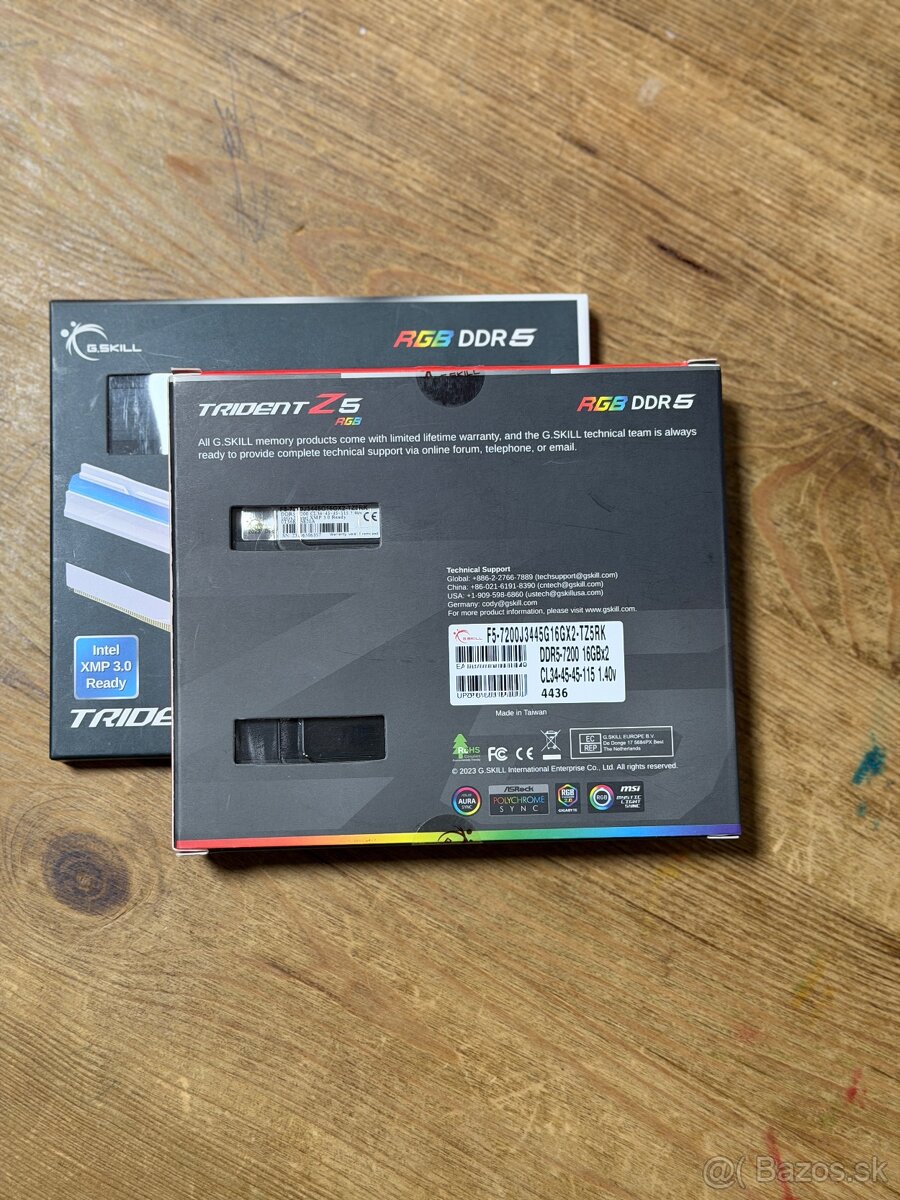 2x G.SKILL 32GB KIT DDR5 - 2