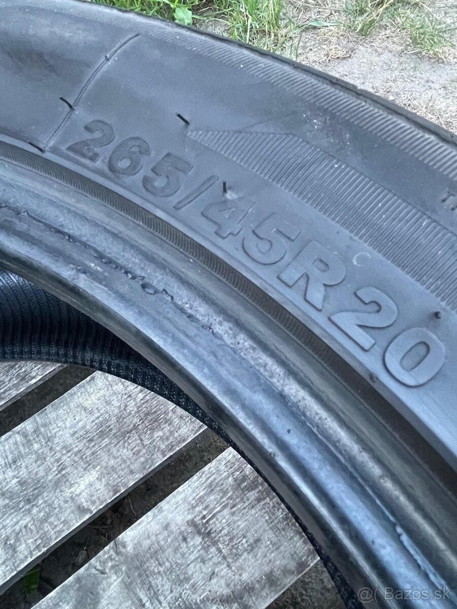 Gripmax 265/45 R20 letné - 2