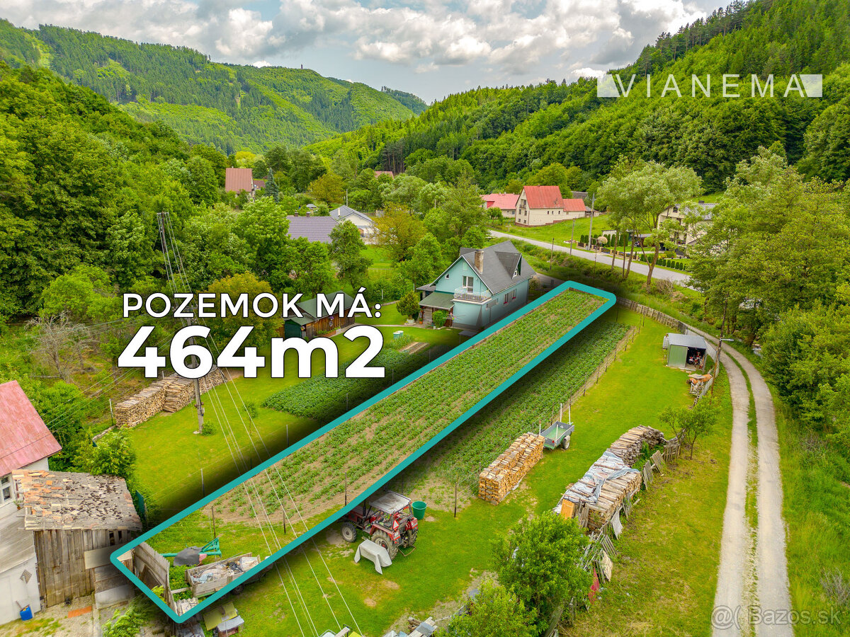 IBA U NÁS pozemok na výstavbu chaty, mobilného domu Zubák - 2