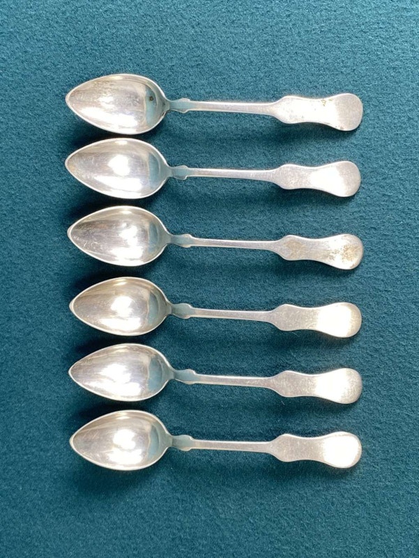 Strieborné čajové lyžičky - 2