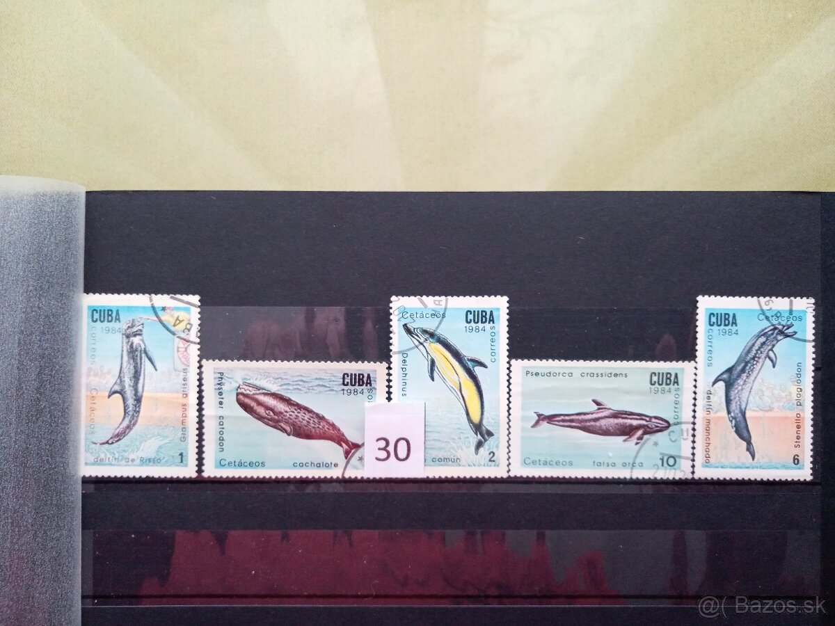 Poštové známky č.425 - FAUNA SVETA II. - 20 ks sérií - 2