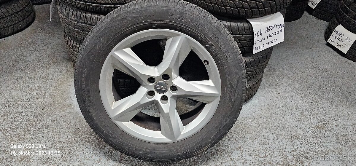 Kolesa 19" Disky + pneu 5x112 Q7, Q5 - 2