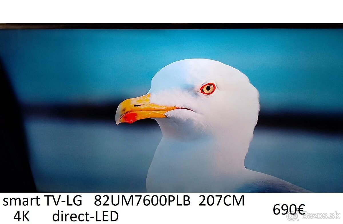 predám velký smart 4K TV LG- 207cm-aj iné - 2