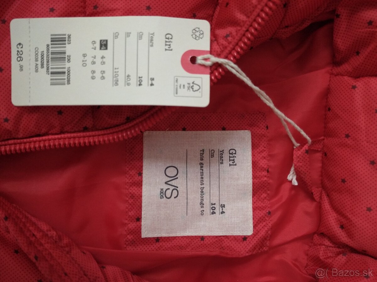 Nová bundička OVS - 2