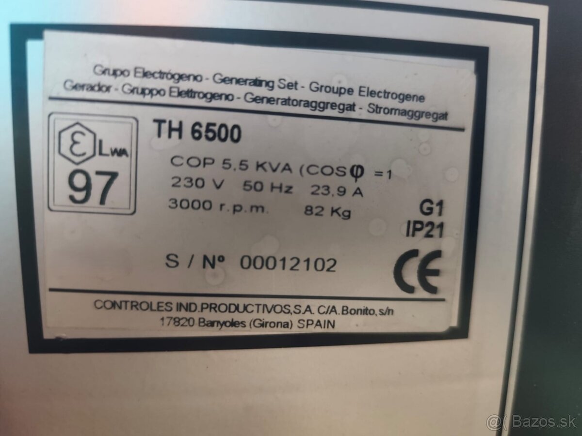 Predám silnú elektrocentrálu / generator - 2