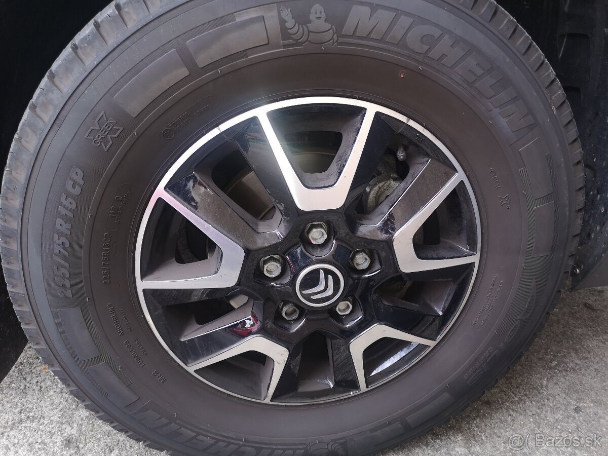 Letné pneumatiky s diskami Citroen Jumper - 2