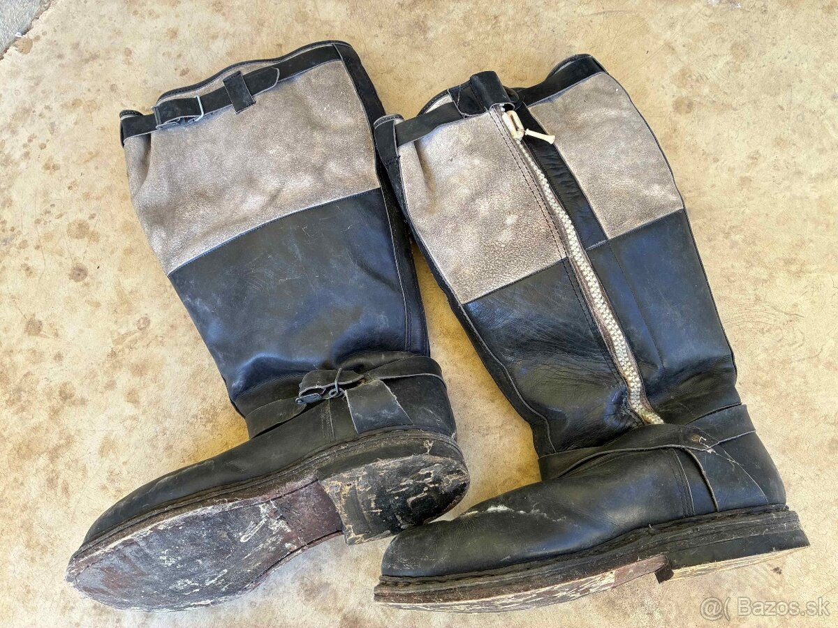 Nemecké pilotné čižmy - 2