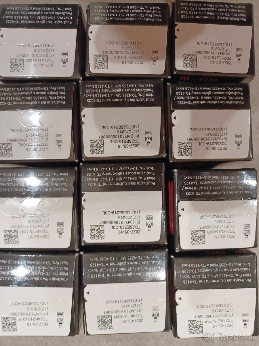 Prúžky do glukomera TD - 4335 - 2