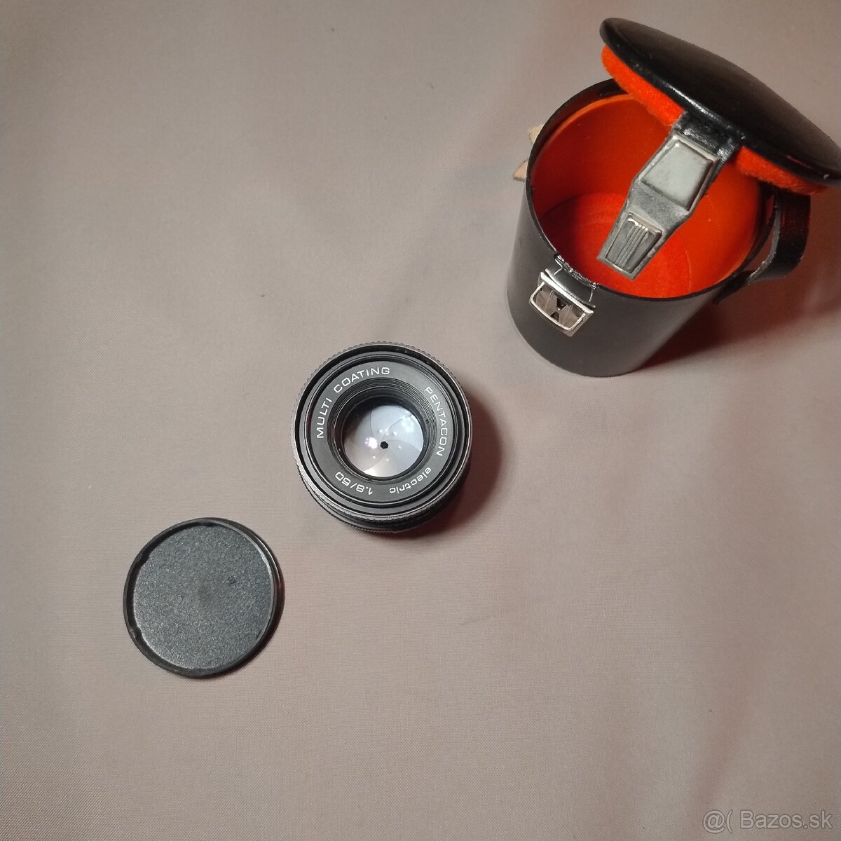 Pentacon 50mm 1.8 electric - Perfektný stav - 2