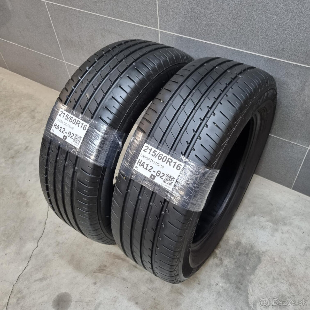Letné pneumatiky 215/60 R16 LASSA - 2