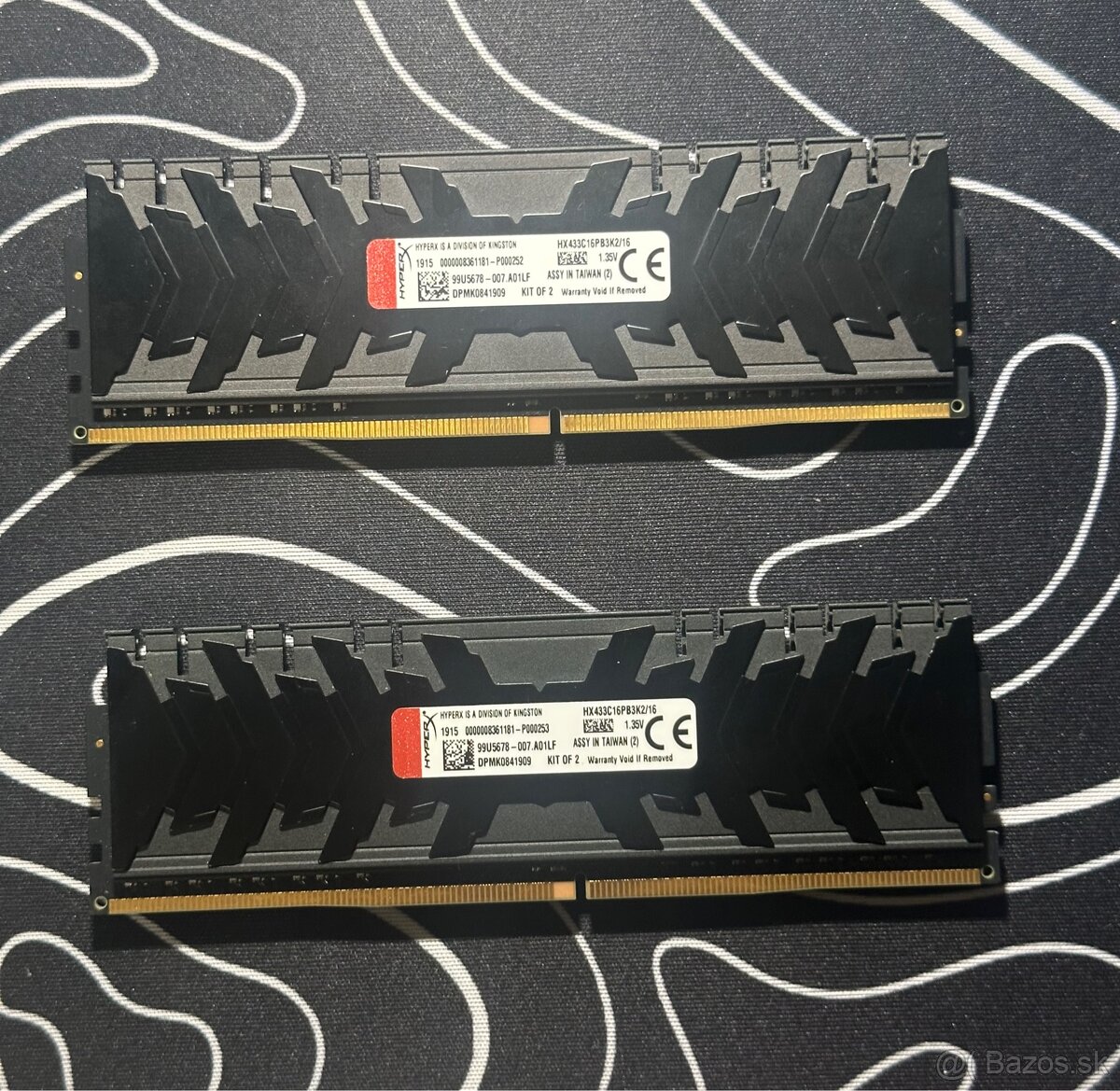 DDR4 RAM 16GB (2x8GB) HyperX 3200 MHz - 2