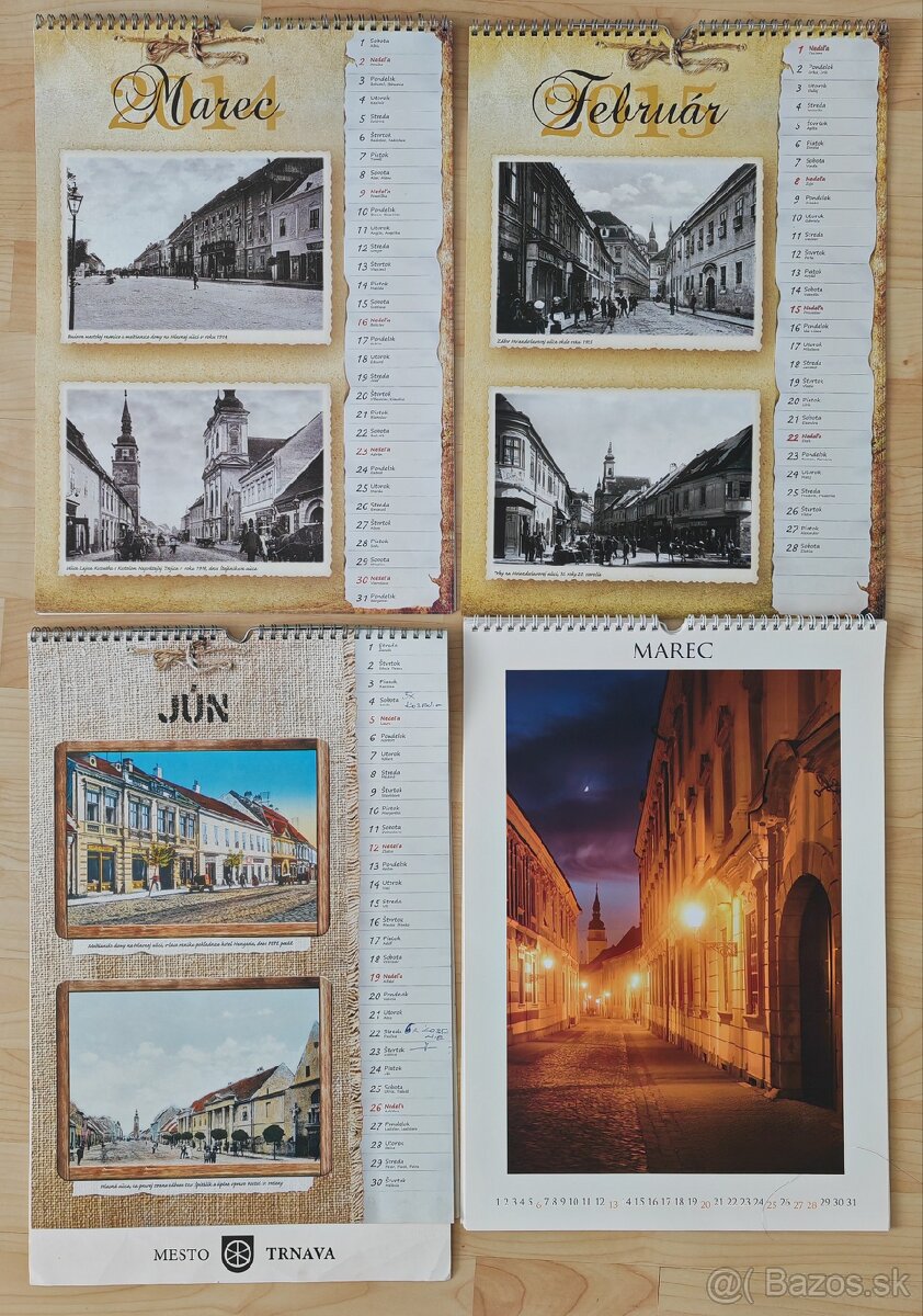 Nástenné kalendáre Trnavy - 2