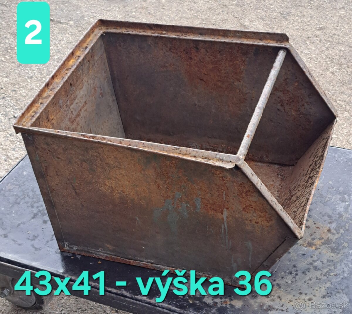Kovová prepravka - 2