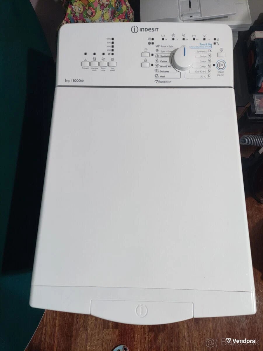 Indesit Práčka ako nová, 6 kg, - 2