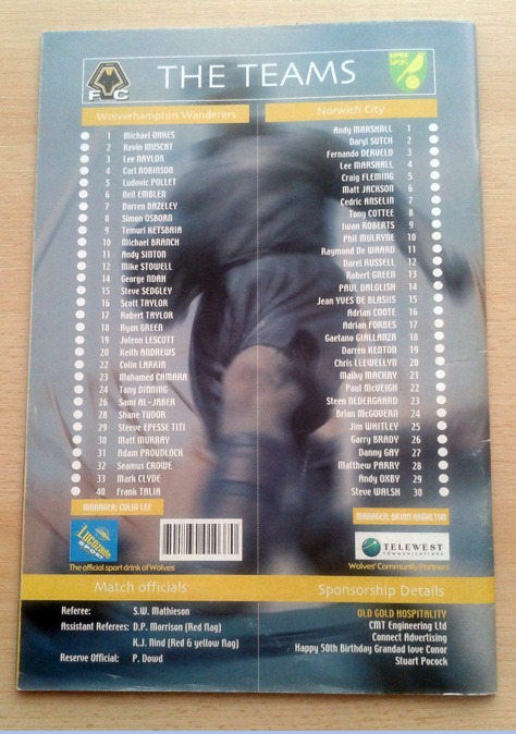 Wolverhampton Wanderers FC - 2