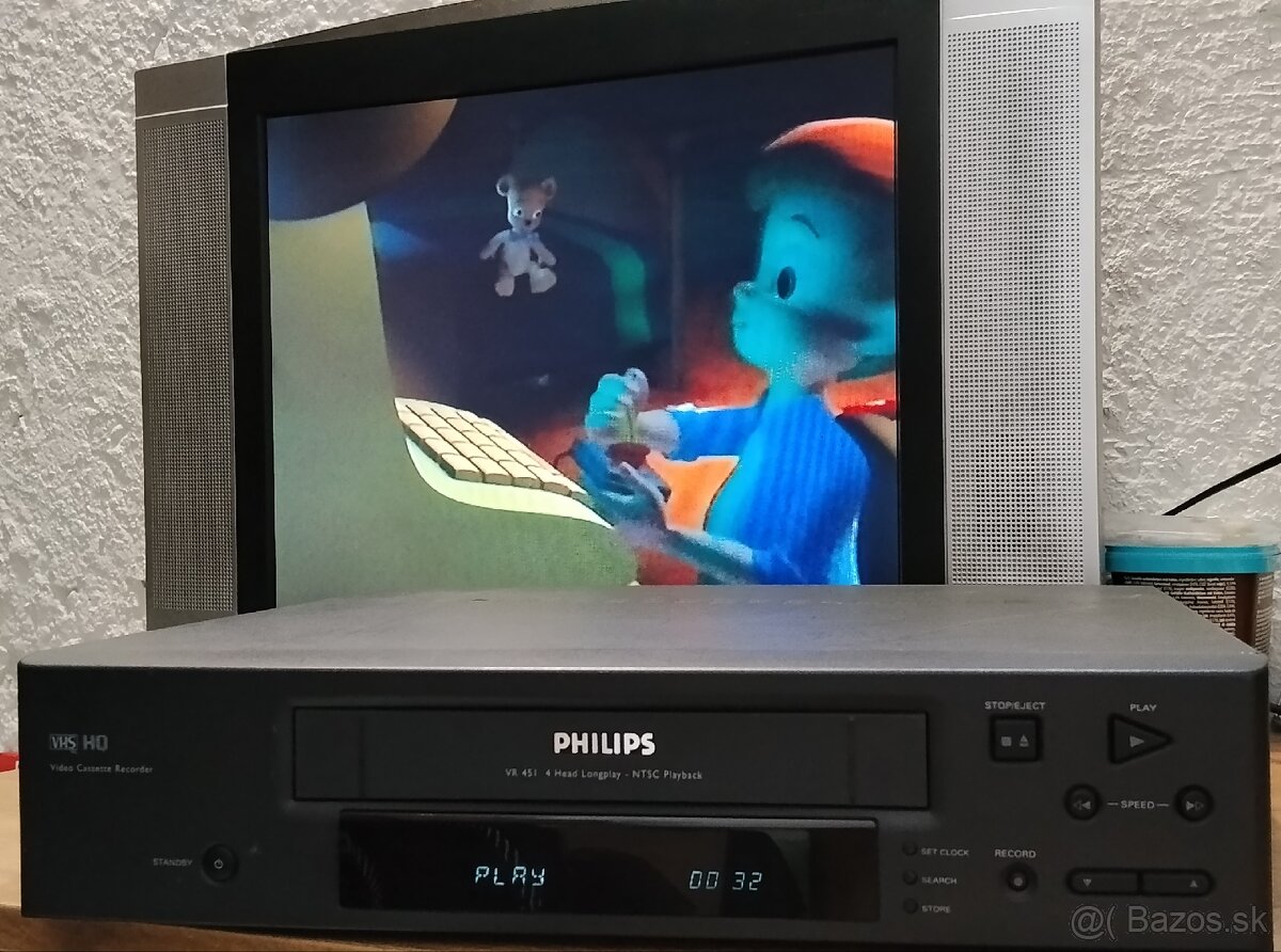 PHILIPS VR451 .... 4 hlavovy videorekorder .... - 2