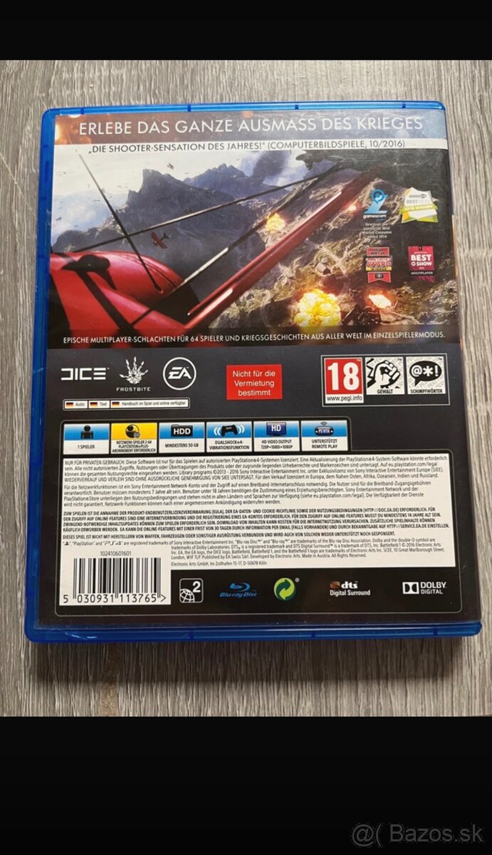 Battlefield1 na ps4 aj na ps5 - 2