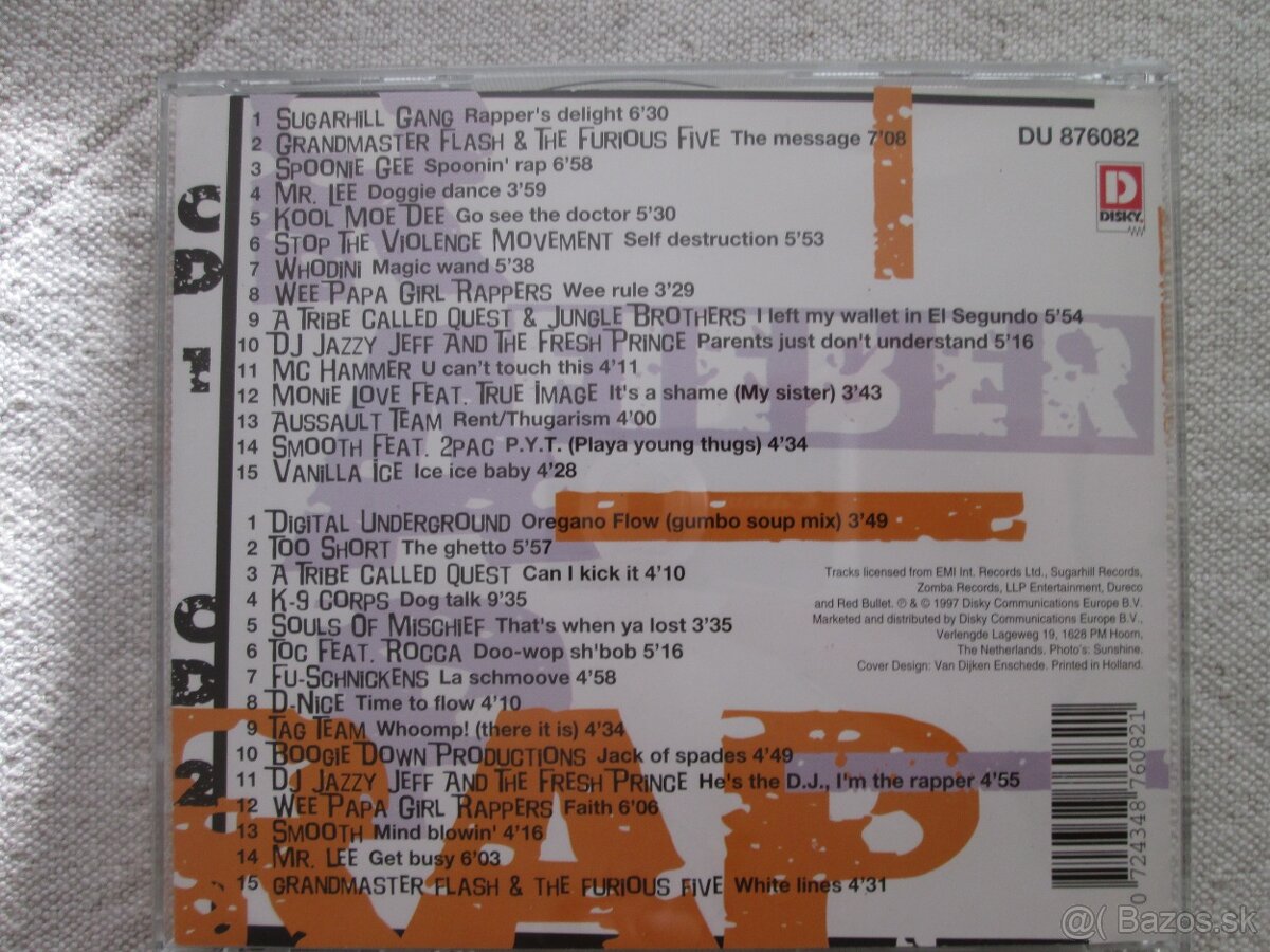 RAP FIEBER (2CD), BEST OF 98 (2CD), HERZSCHMERZ 2,3 (2CD) - 2