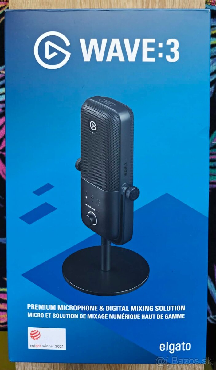Elgato Wave 3 USB mikrofón streamovanie podcast - 2