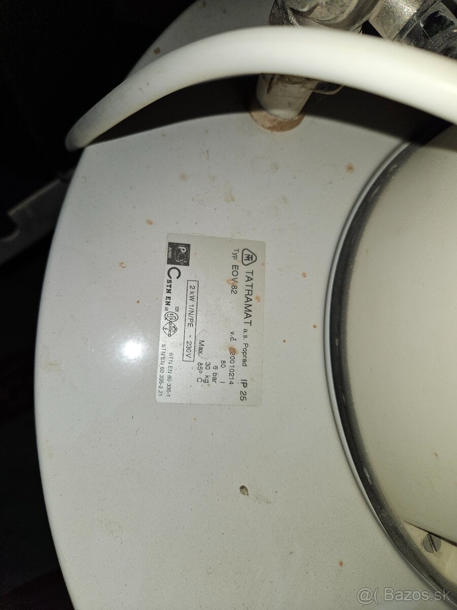 Predám bojler Tatramat 80 litrov. - 2
