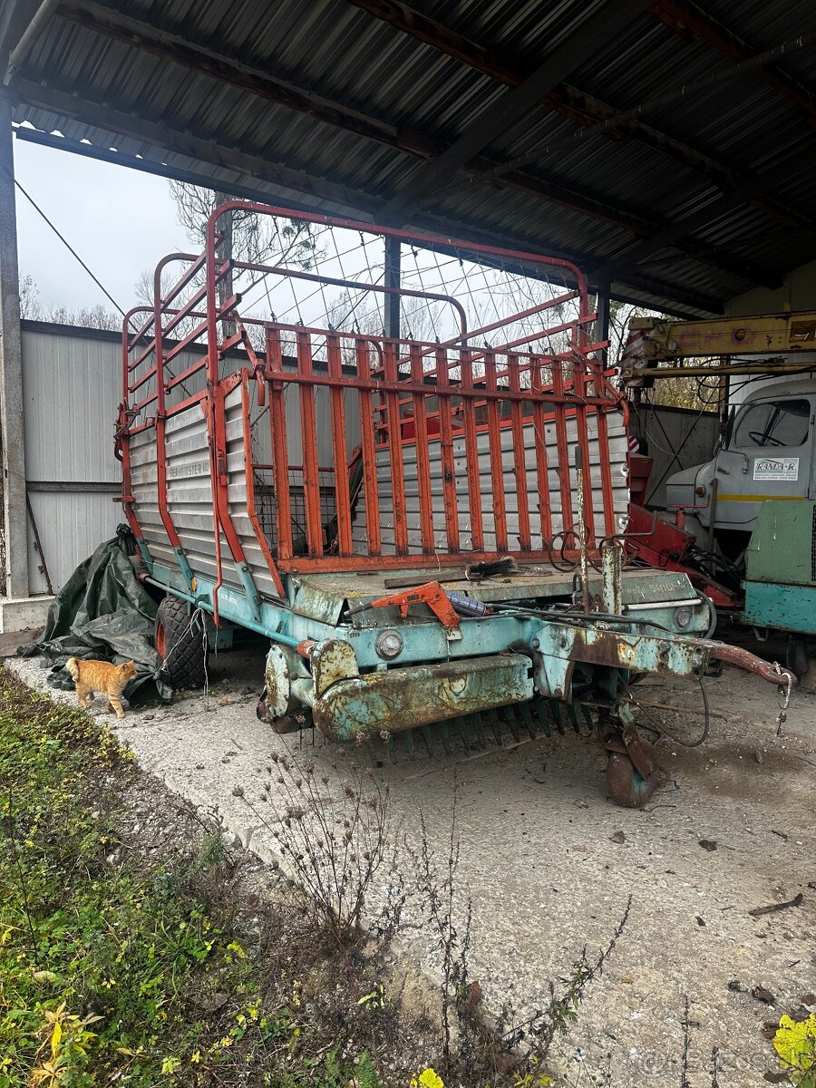 Zberací voz na seno a slamu – 18 m³, plne funkčný - 2