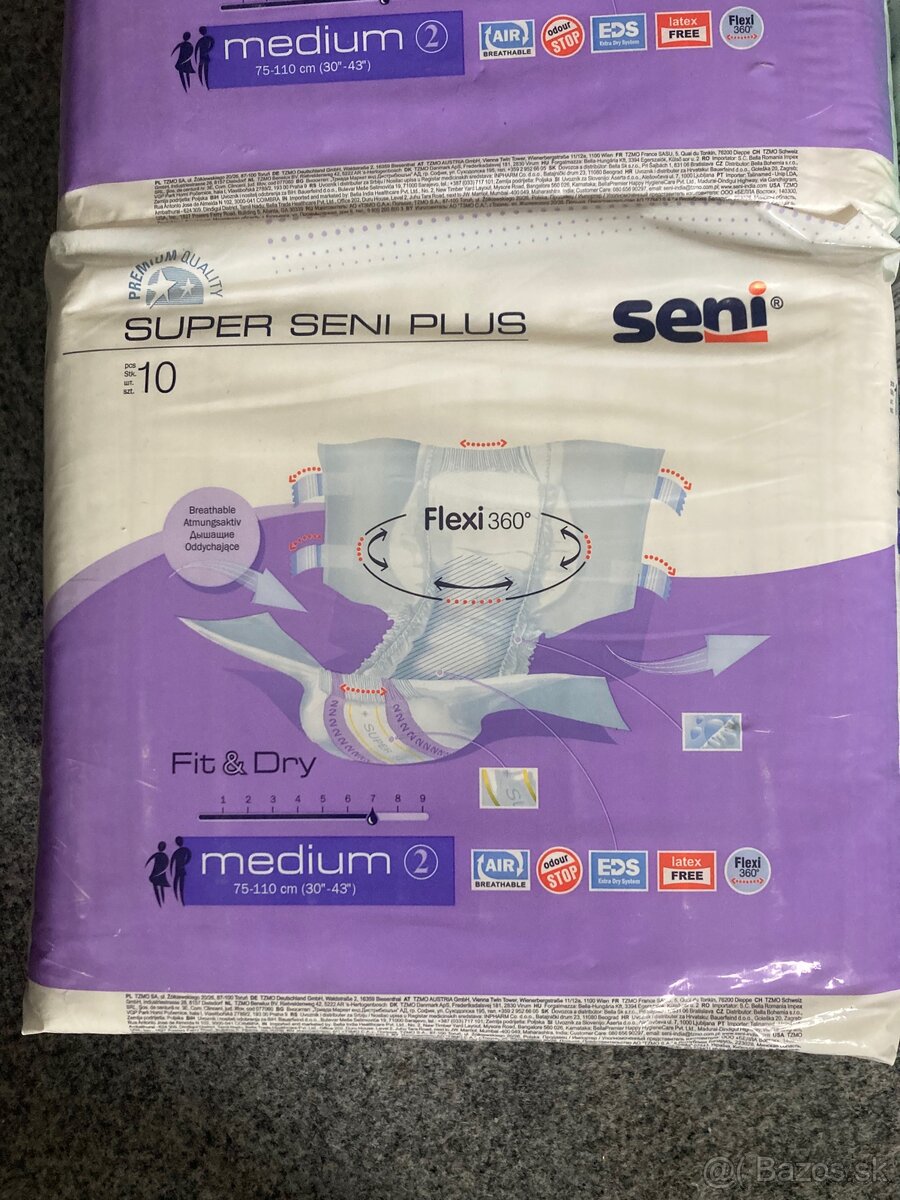 Super Seni plus plienkové nohavičky pre dospelých - 2