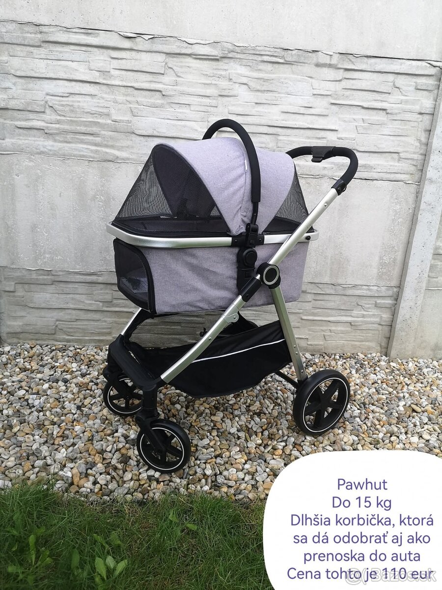 Kočíky pre psy Pawhut - 2
