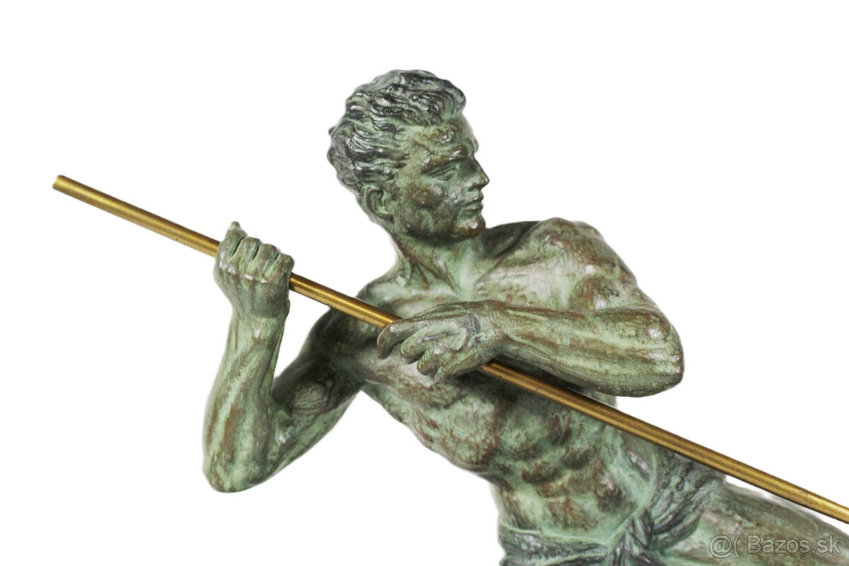 art deco skulptúra,G.Del Rosso - 2