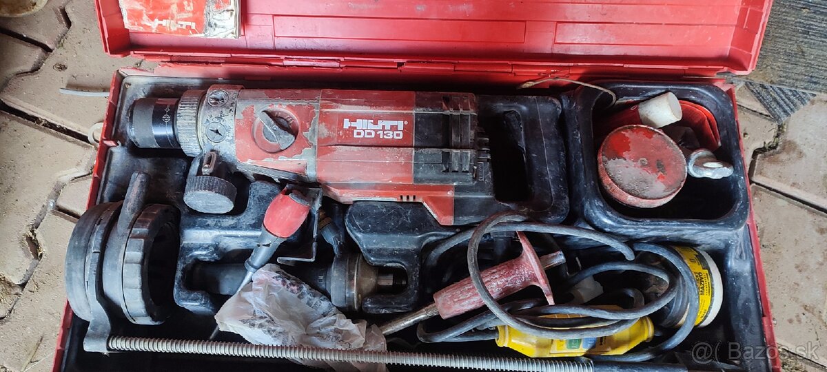 HILTI DD 130 + KOMPLET príslušenstvo - 2