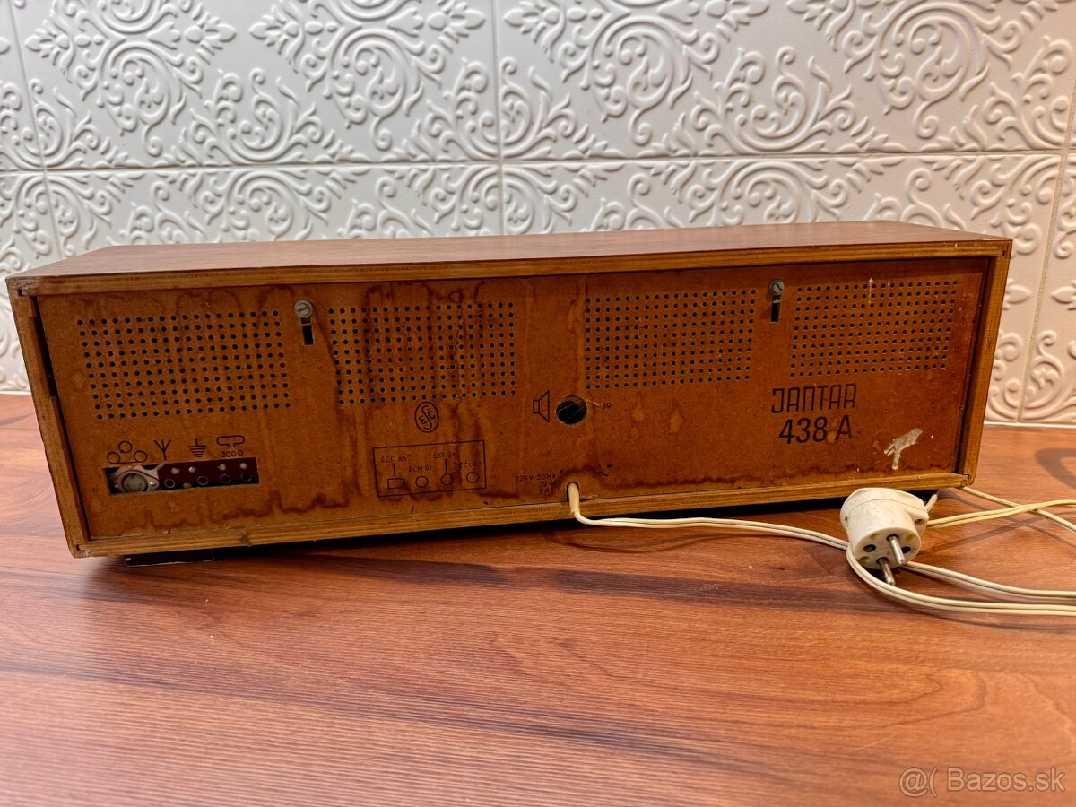 Historické rádio Jantar - 2