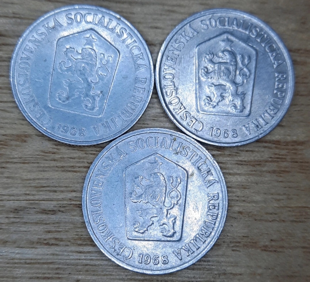 10 halierov 1968 - 2