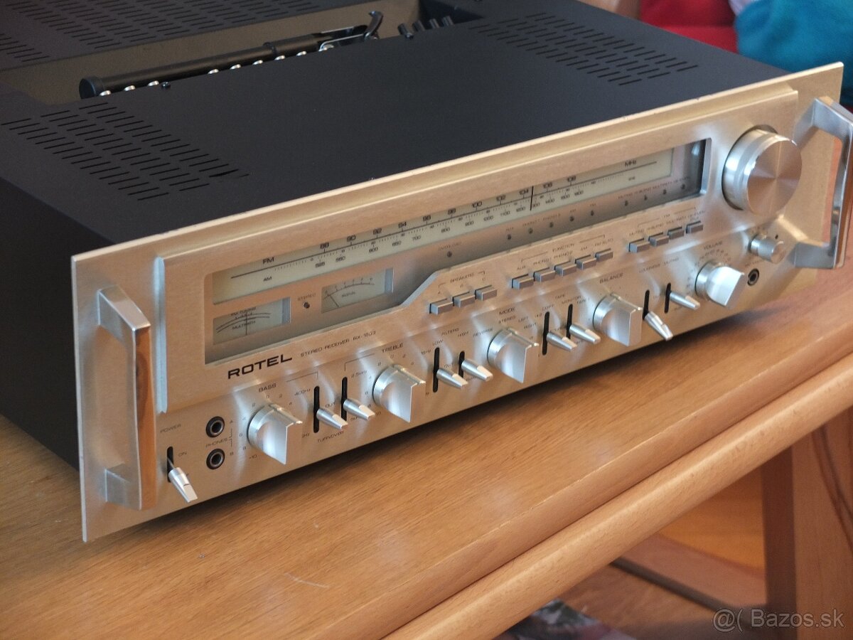 ROTEL RX-1603--Top model-Monster Receiver-Rok 1976 - 2