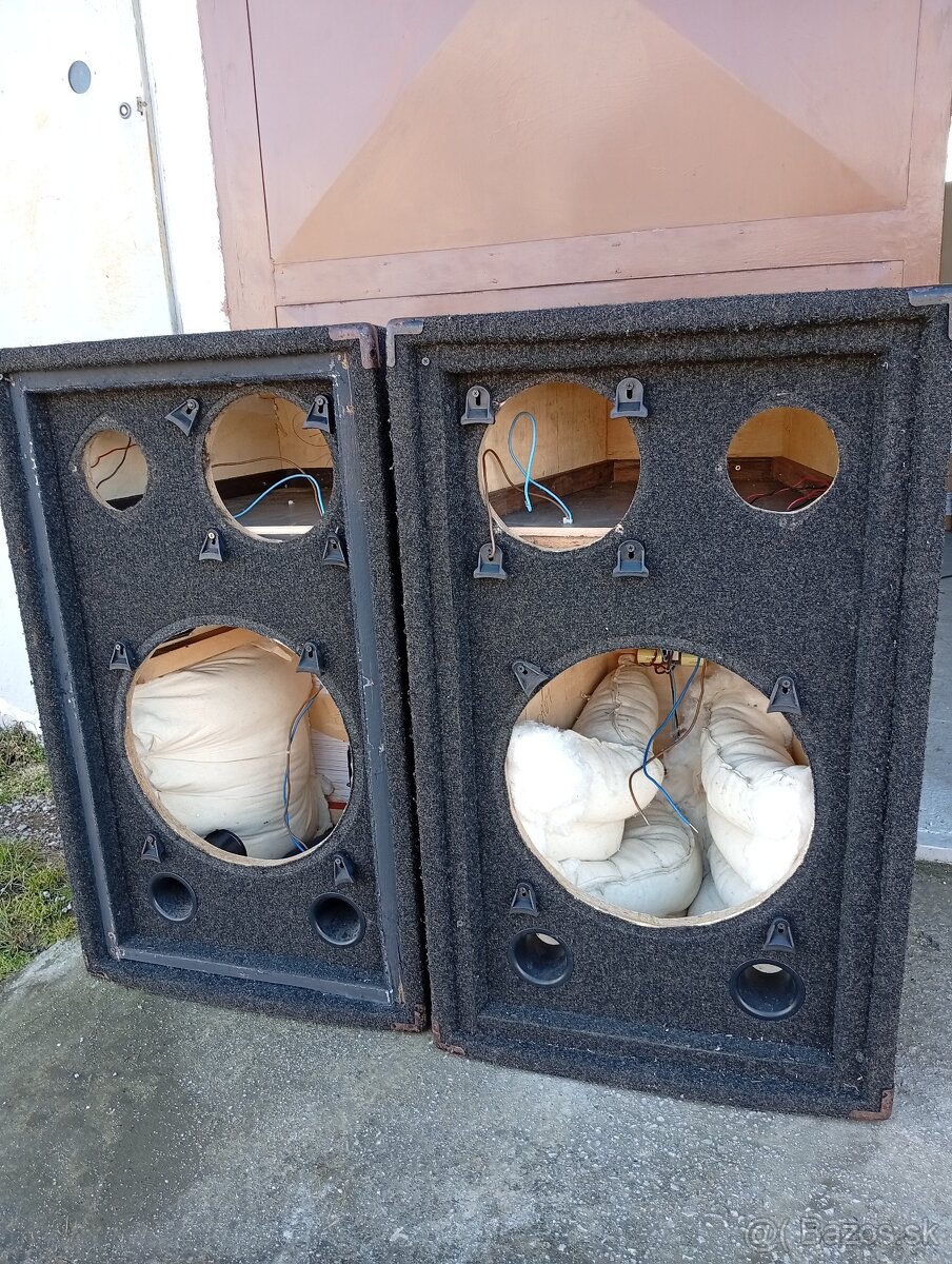 Trojpásmové reprobedne - skelety - 2