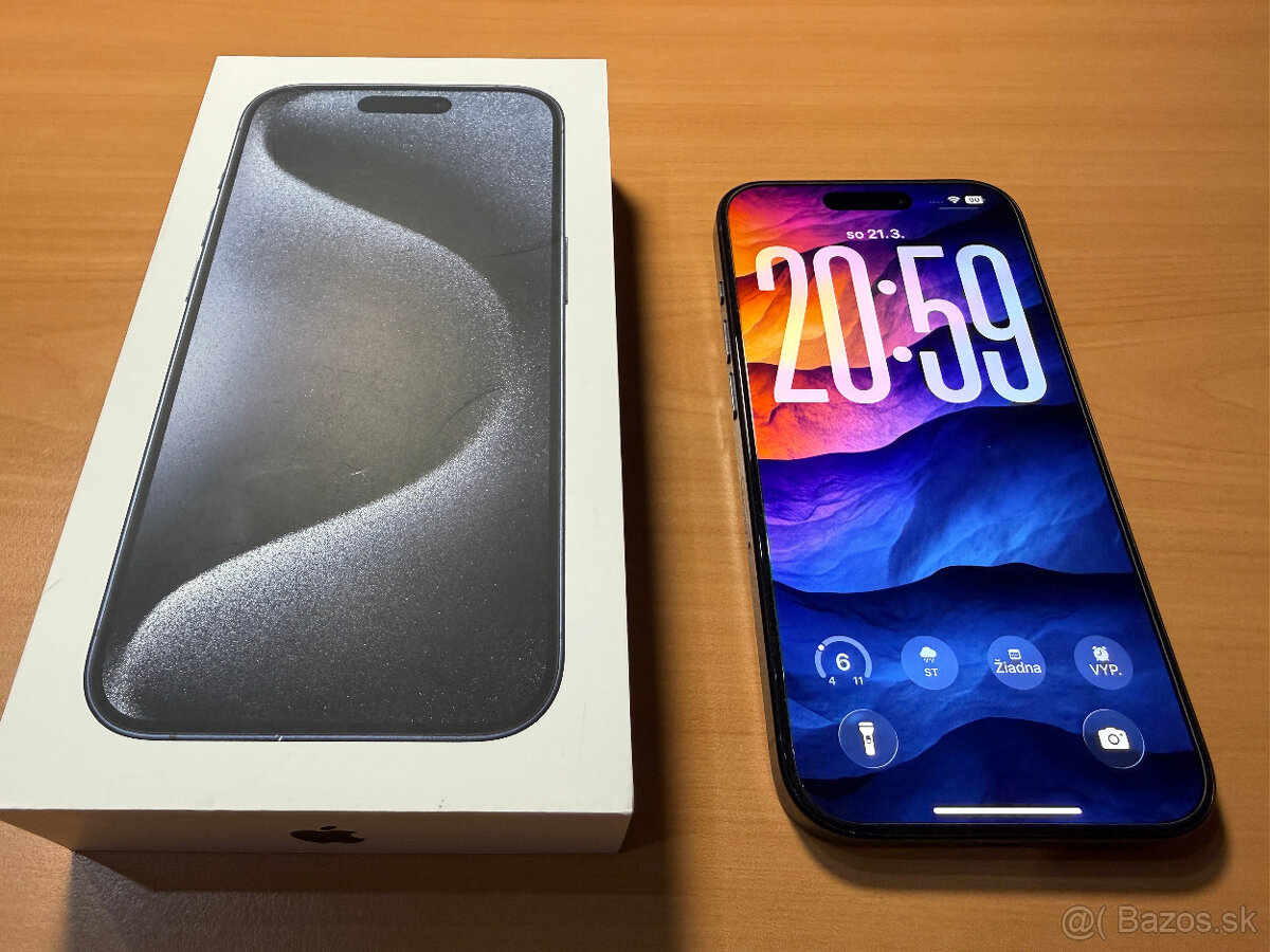 iPhone 15 Pro 256 Blue Titanium - 2