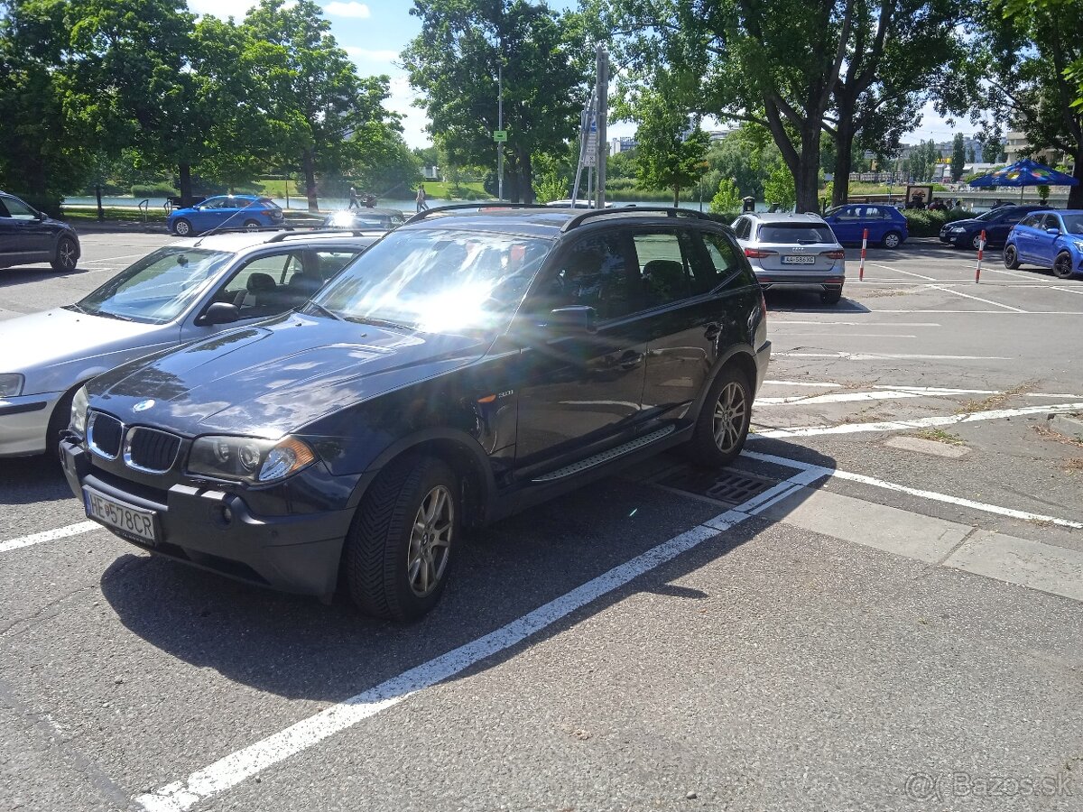 BMW X3 3.0i manuál 2005, 250 000 km - 2
