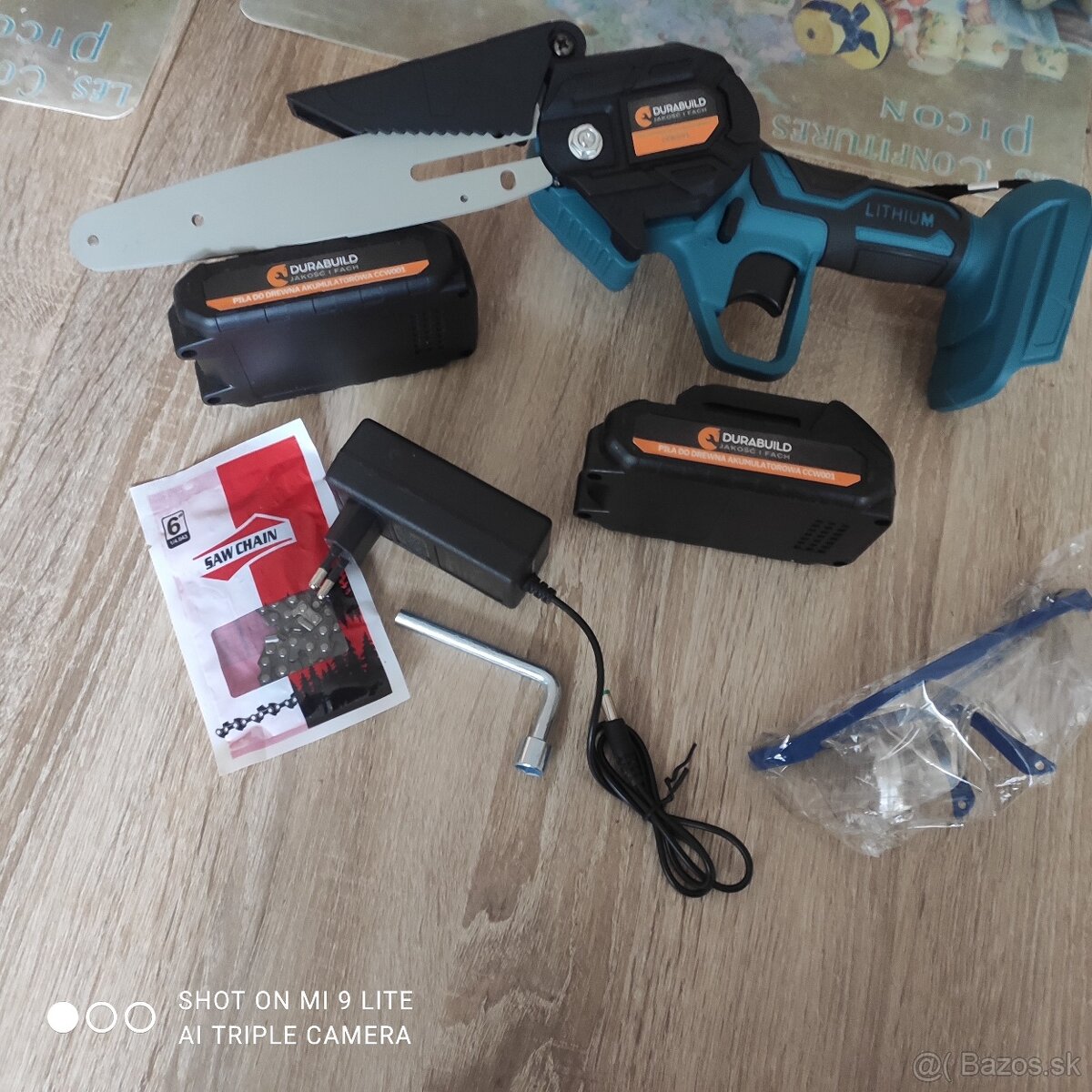 Predám AKU elektrickú reťazovú pílu 15 cm - 2