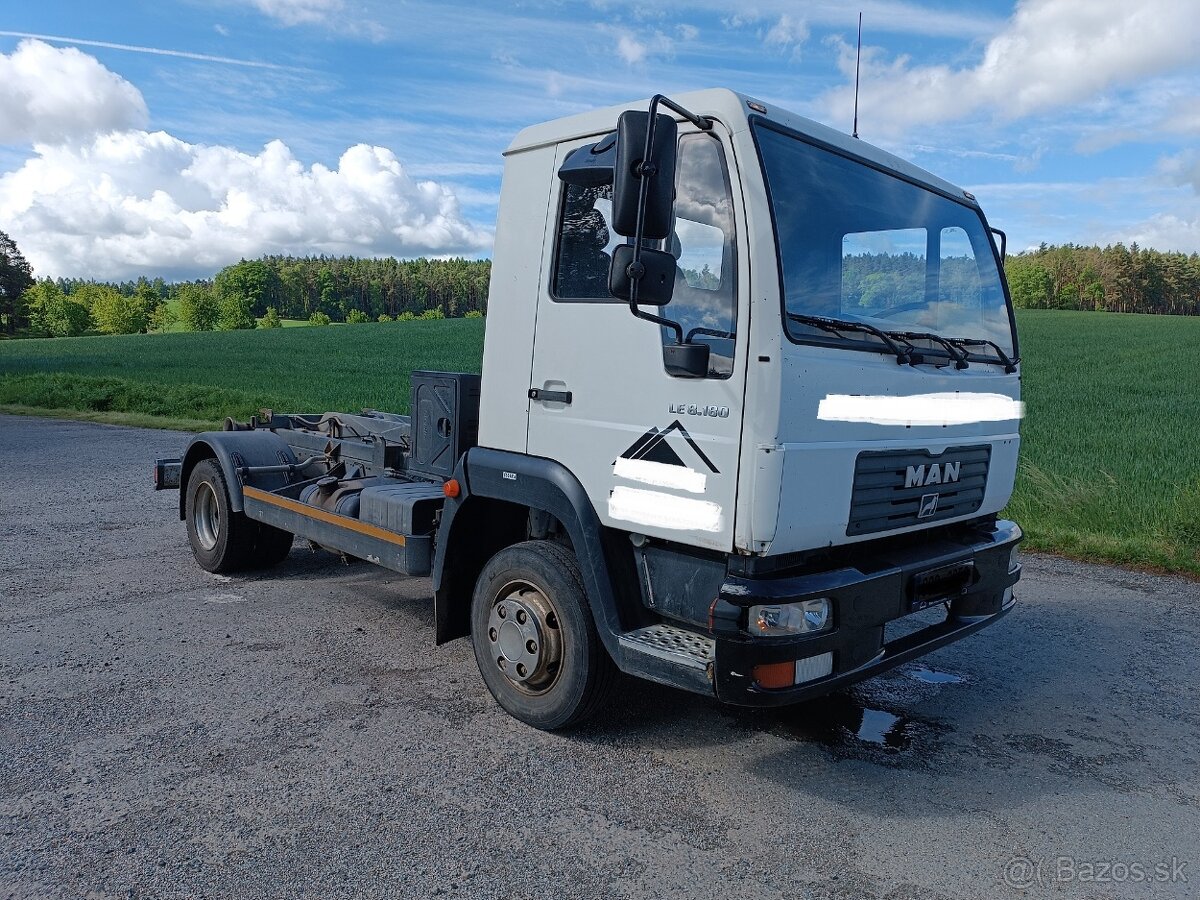 MAN LE 8,180 8400kg Nosič kontejneru CTS Okřínek L2000 2005 - 2
