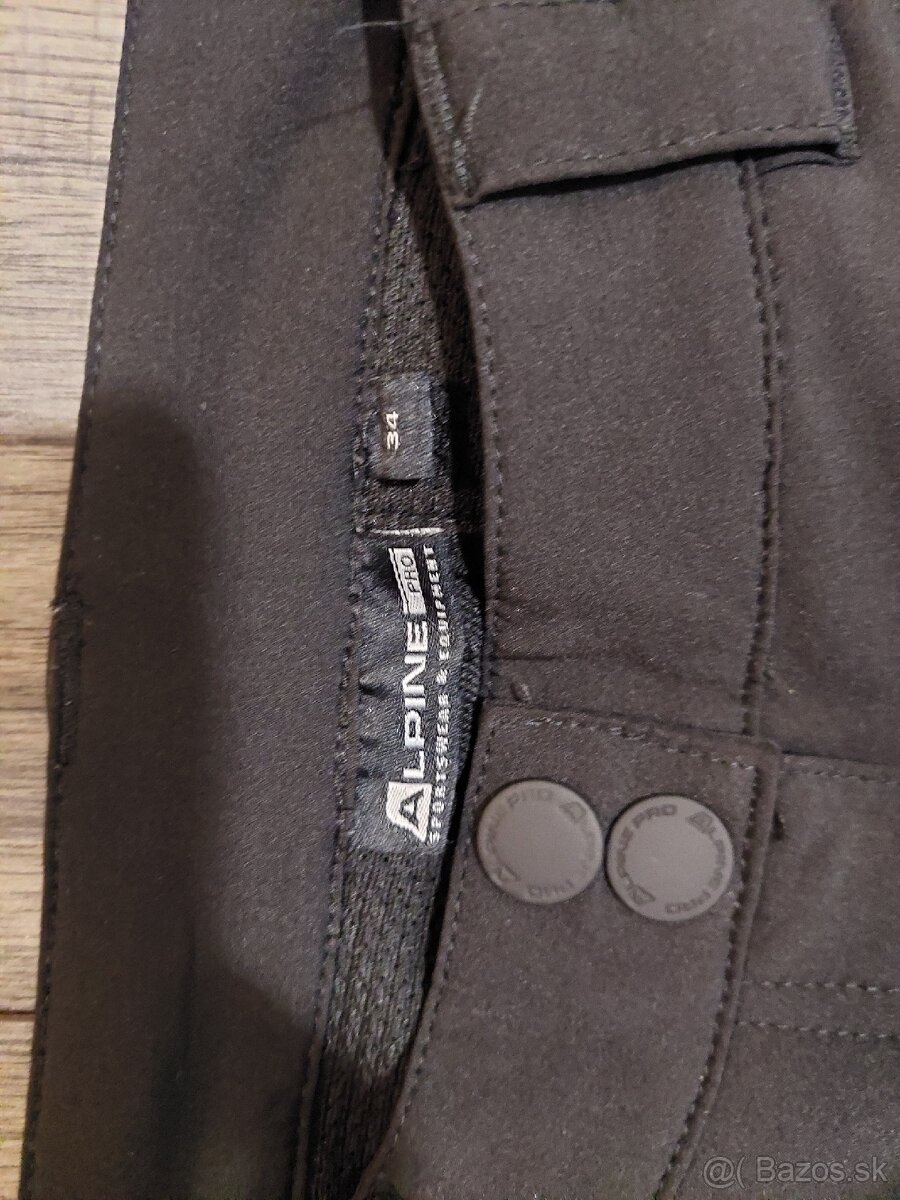 Turistické nohavice AlpinePro veľ.34 - 2