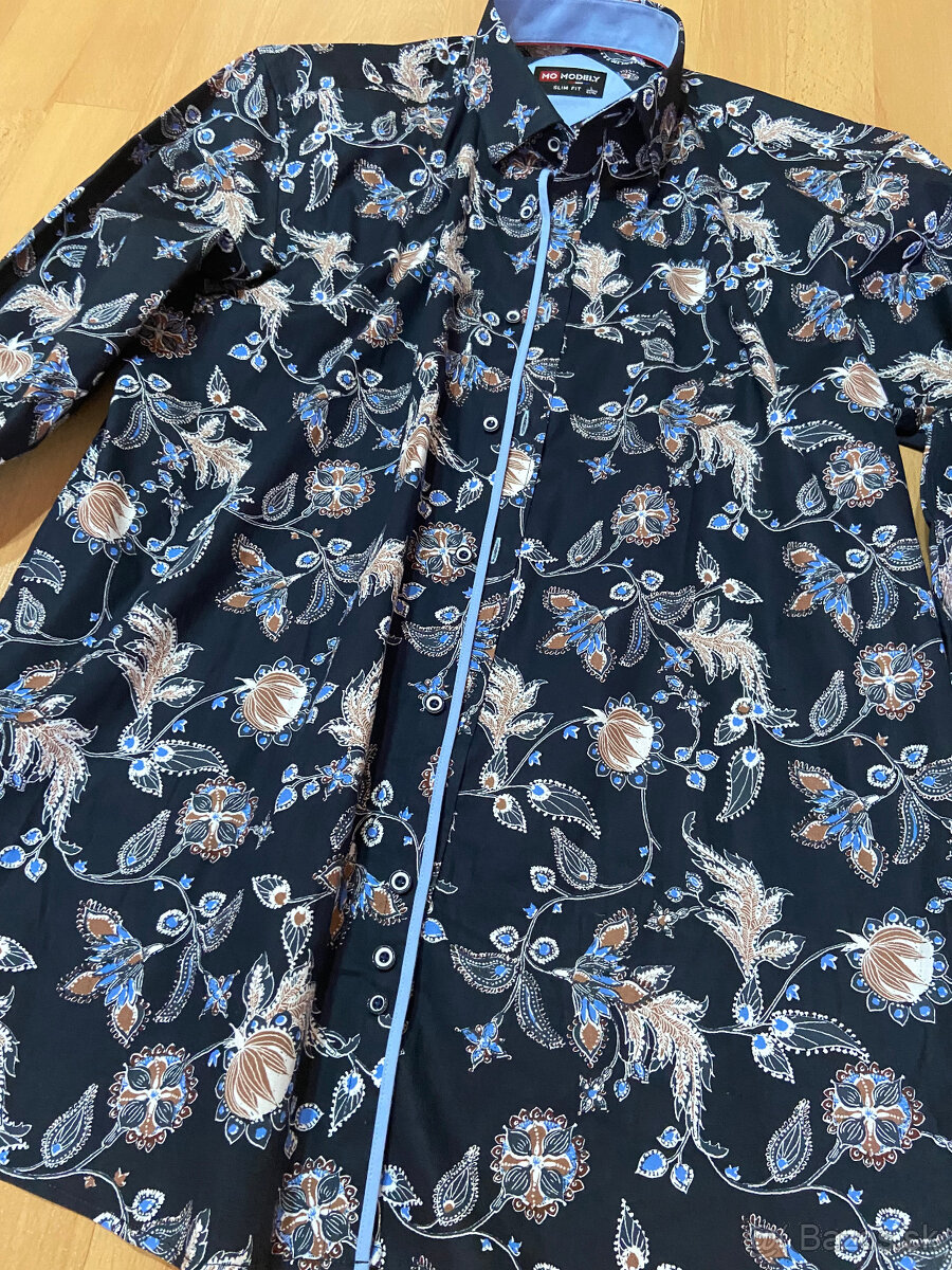 Pánska košeľa McModely L, nová vzorovaná - 2