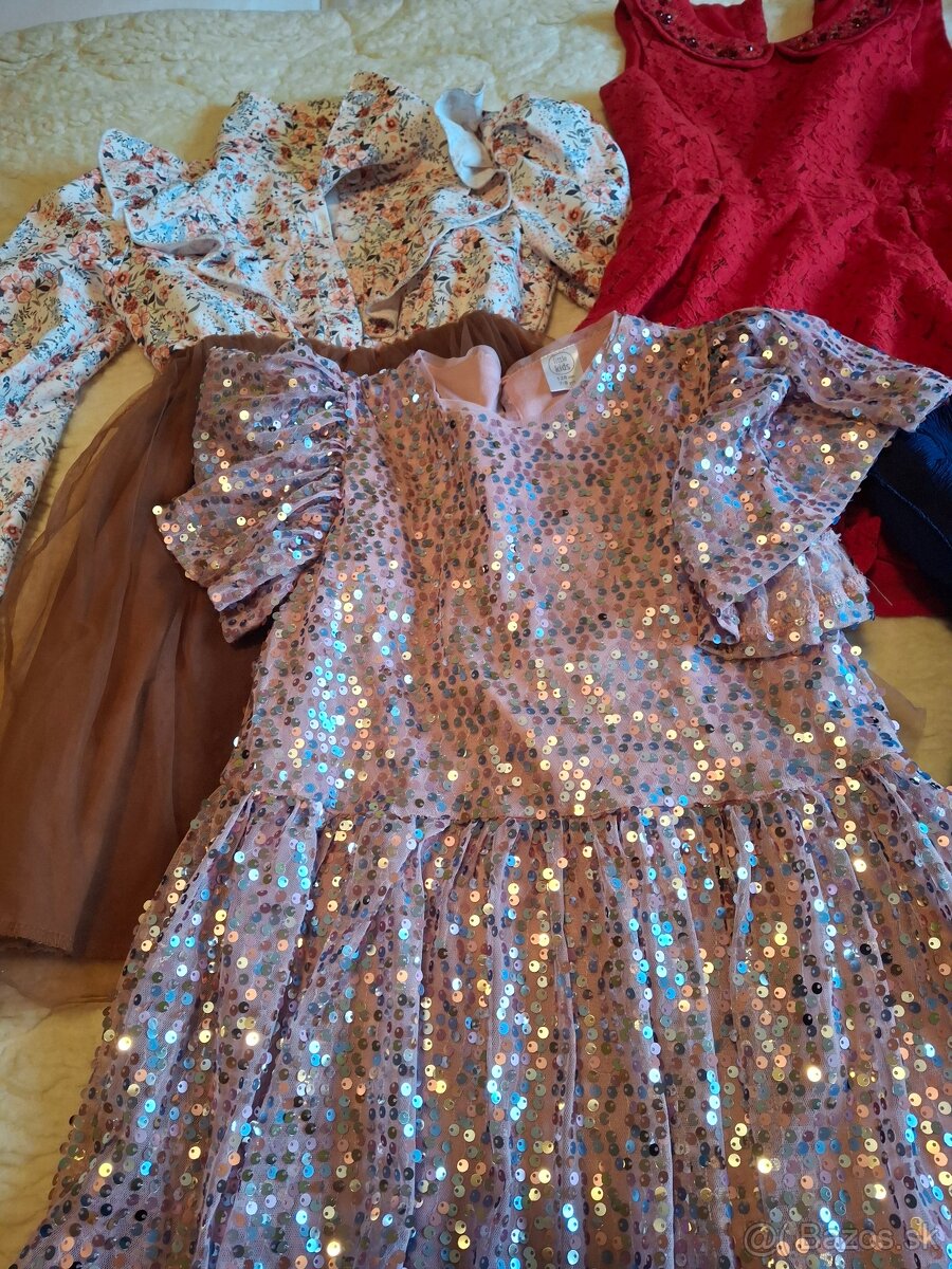 krásne šaty pre slečnu 6-8 rokov - 2