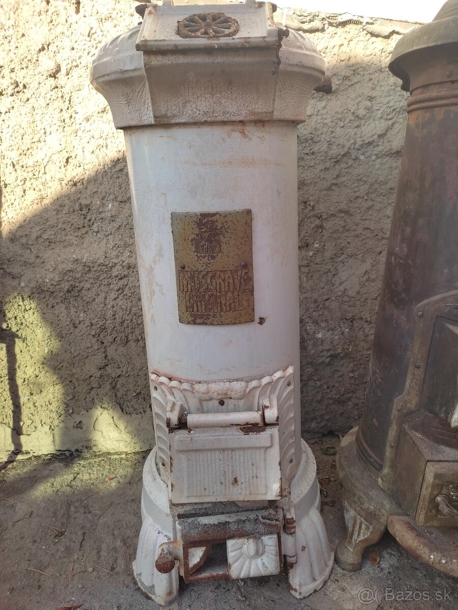 2 starožitné pece - 2