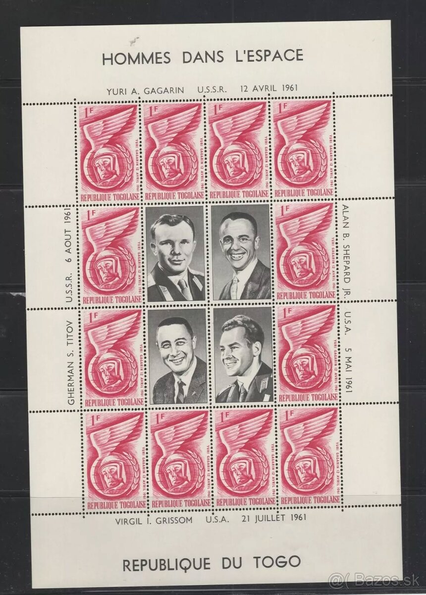 Togo 1962 Kozmos - 2