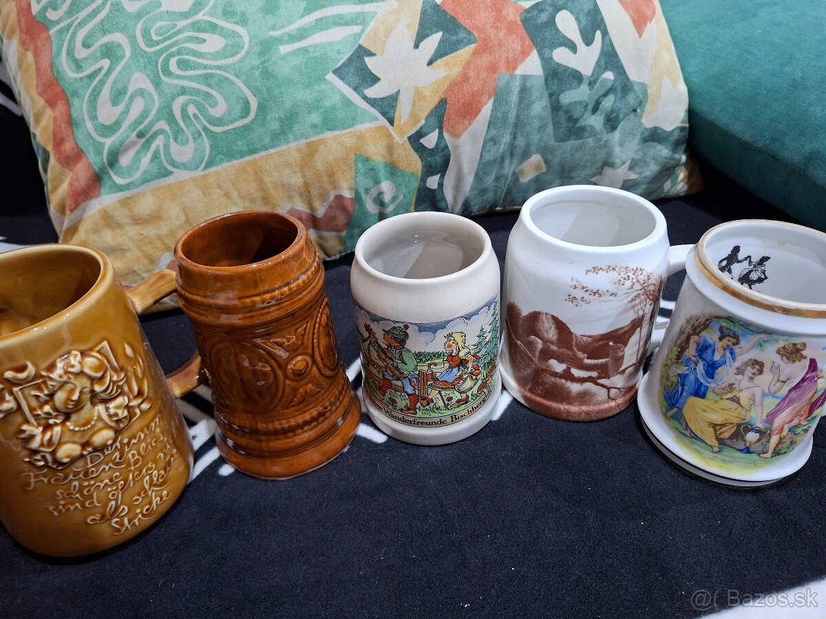 Predám staré pivné krígle - 2