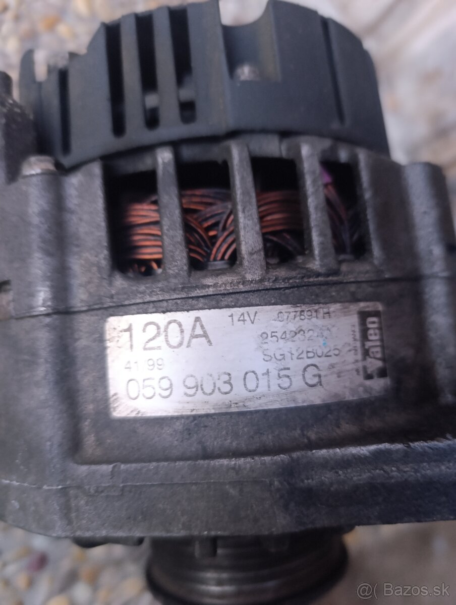 Alternátor škoda superb 1 2,5 TDI - 2