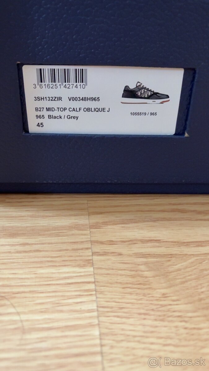 Topanky Dior B27 Black - 2