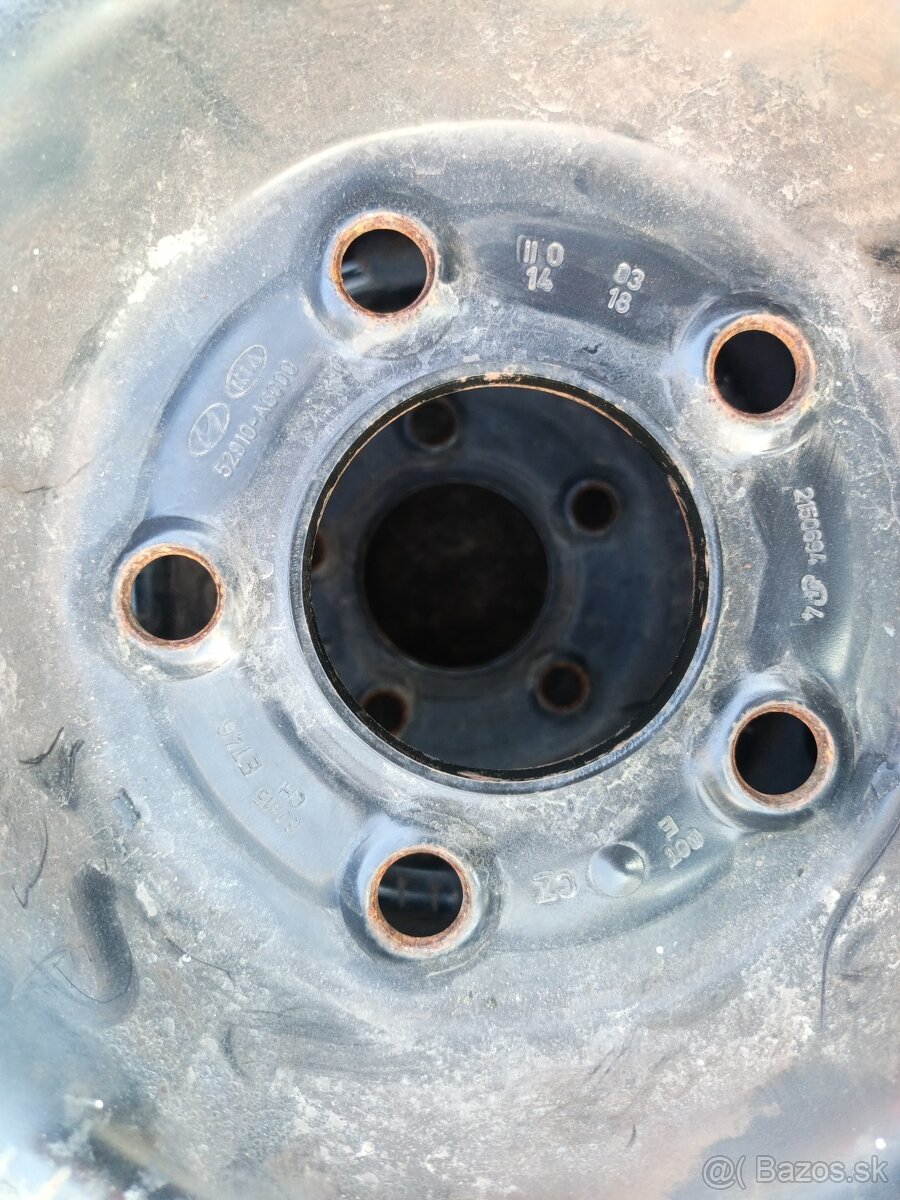 Plechové disky KIA, Hyundai - 2