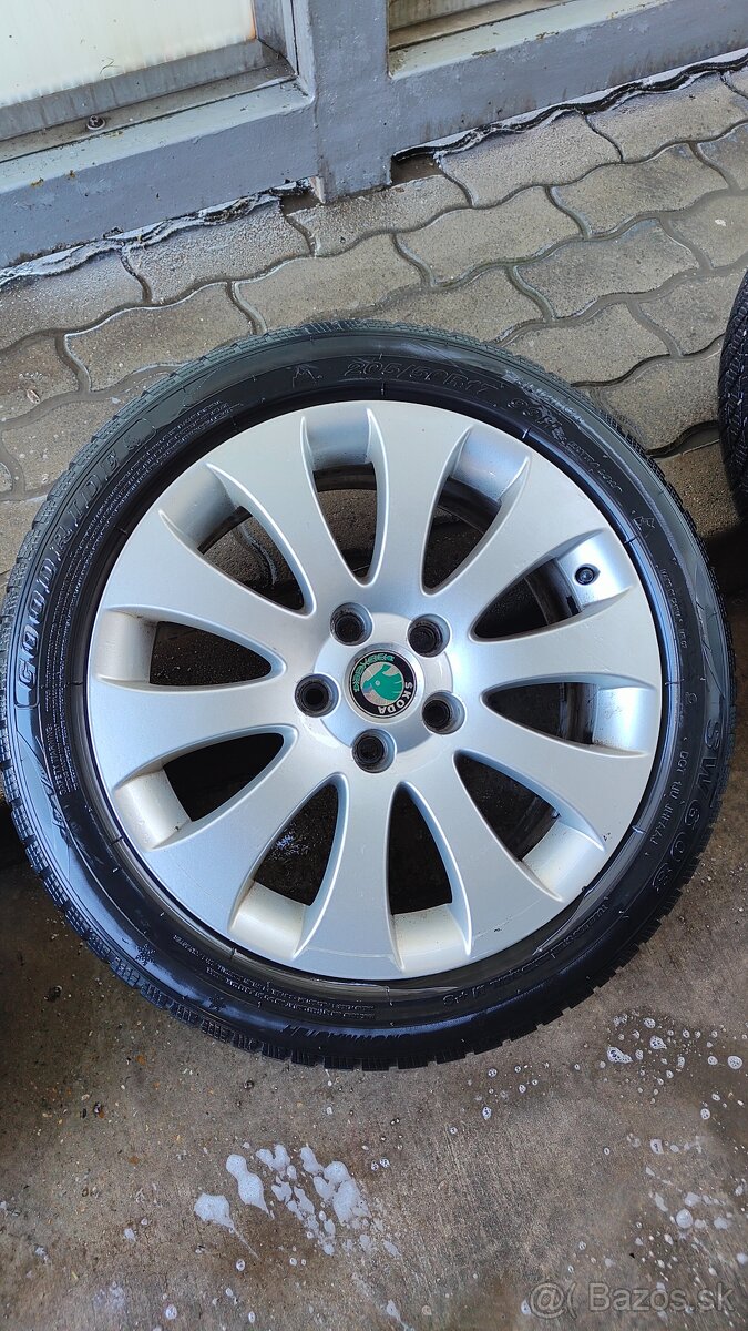 kolesá + pneu 205/50 R 17 93 V - 2