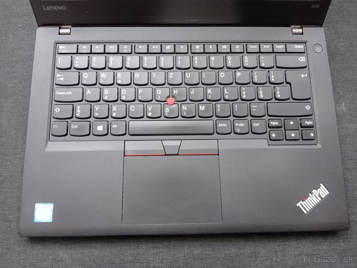 Lenovo thinkpad t470 ,Intel(R) Core™i5 , 8gb ram , ssd - 2