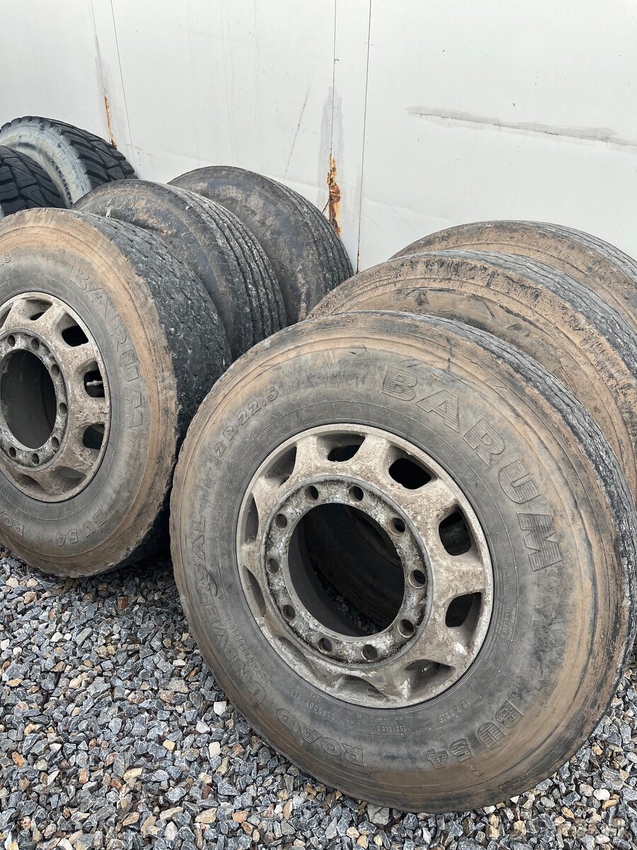 Pneu na Hl diskoch z 8x4 - 2